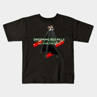 Red Pilled Black Sheep Kids T-Shirt